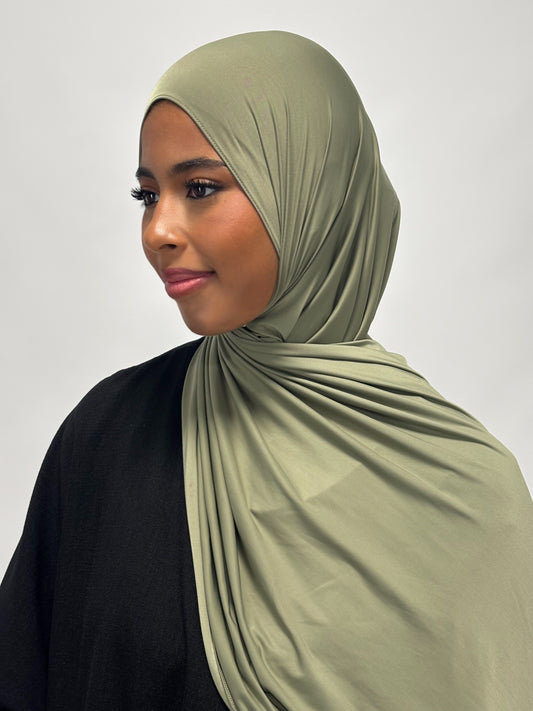 LIQUIDE JERSEY - SAGE GREEN